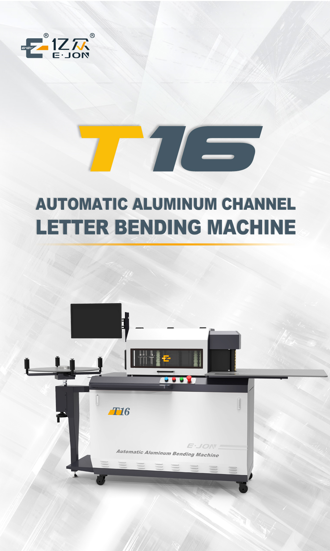 Channelume 3D Letters Sign Making Channel Letter Bending Machine for Metal Processed