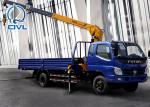Lifting 3200KG Hydraulic Truck Mounted Cranes / Service Truck Crane Truck