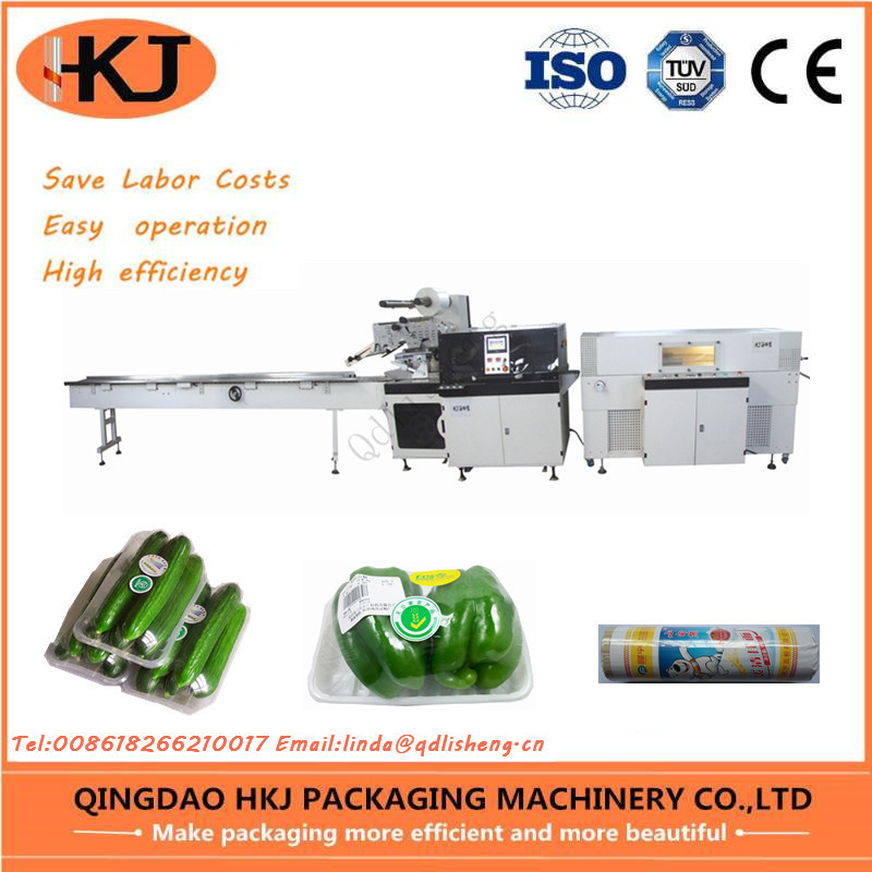 Heat Shrink Packing Vegetable Packing Machine