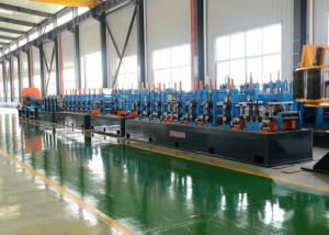Quality PLC Carbon Steel Tube Mill Machine 25-76mm Pipe Diameter for sale