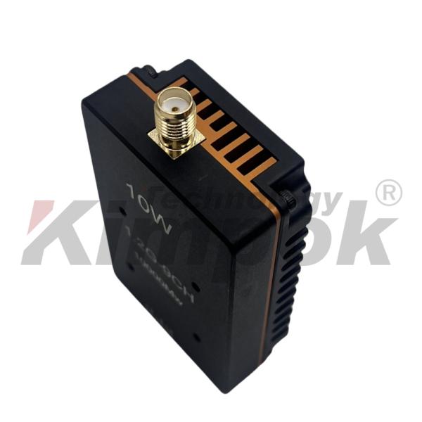 1.2GHz 10W 9CH Wireless FPV Video Transmitter Adjustable Power for Racing Drone