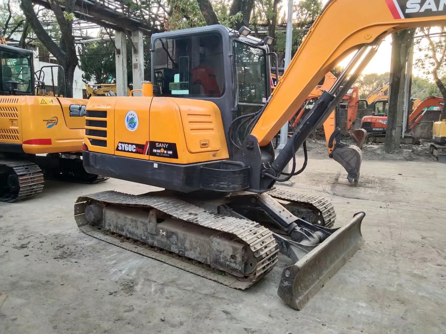 2020 Year Used SANY SY60C-9 Mini Crawler Excavator Original Color