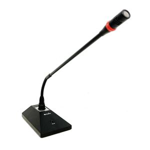 HUAIN Wired Removable Base 3 Pin Table Condenser Gooseneck Microphone