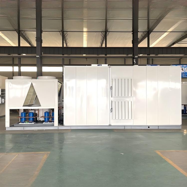 Pre Assembled Rooftop Rtu Package Unit 5 Ton With Fully Enclosed Scroll Compressor