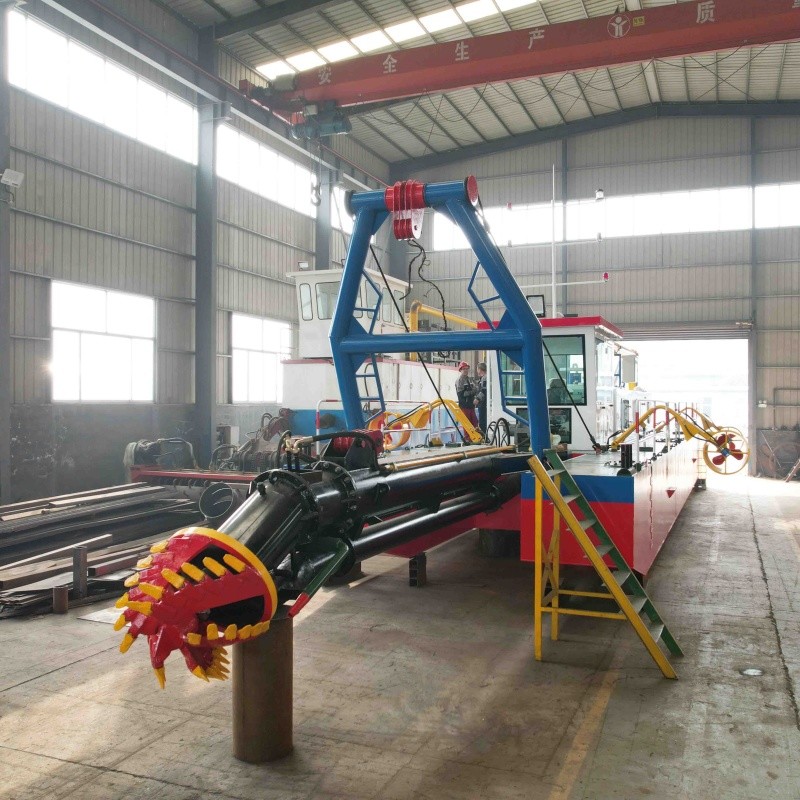 60cbm Model Powerful Sand Dredger 6 Inch For Large Scale Dredging Projects And Tasks