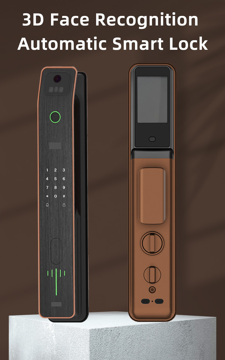 450mm Wifi Smart Lock Digital Door Lock Tuya Key For Wooden Door