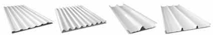 Steel Ribbed Roofing Roll Forming Machine , Glazed Tile Roll Forming Machine