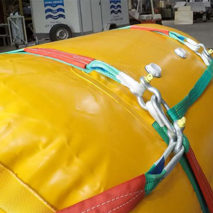 Heavy Duty Inflatable Air Bags Enclosed Buoyancy Support Inflatable Folding Air Lift Bag