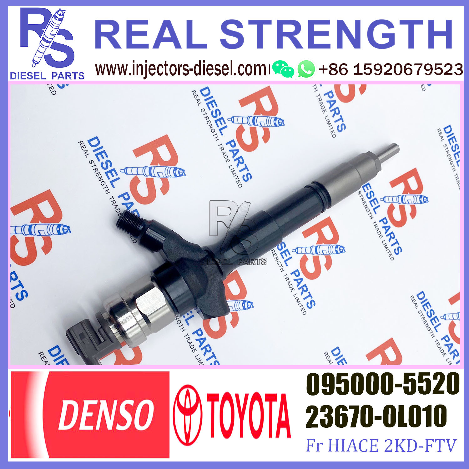 DLLA145P864 diesel nozzle 093400-8640 auto injector pump nozzle DLLA 145P 864 for Toyota Hiace 2. 095000-5520