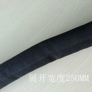 China Flexible self wrapping braided sleeving Split Semi-Rigid Cable Sleeving on sale