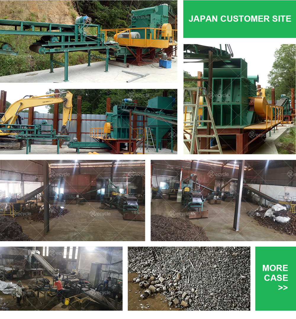9000 kg High Capacity Automatic Metal Crushing Machine for Scrap Aluminum Processing