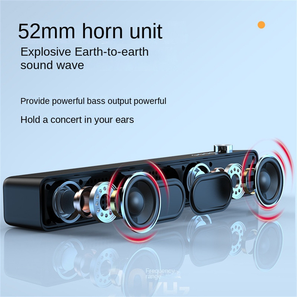 Wireless DC5V Home Theater Soundbar Bluetooth TV Soundbar Powerful