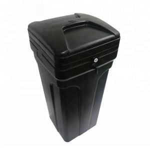 Quality Black Square Brine Tank 70 Liters Non Toxic Plastic Salt Brine Vessel for sale