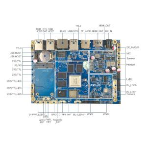 RK3288 Android 10 Motherboard Industrial OEM With Wifi Bt Lan JLD076 Smart Board