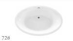 CUPC Standard Small Acrylic Oval Freestanding Tub Elegant Curved Design