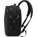 Unisex Computer Bag Backpacks , Black Laptop Rucksack Water Resistant