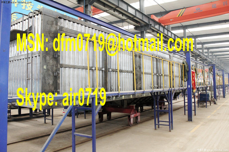 3 Axles Dongfeng EQ9382XXYT Box Semi-Trailer,Dongfeng Semi-Remolque,Dongfeng Semi-Remorque