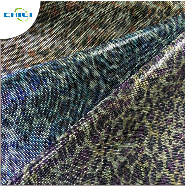 Garment Printed Faux Leather Fabric Synthetic Vegan Attractive Look