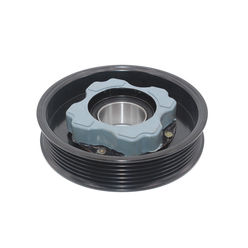 35*52*22mm JH-COPU021 Auto AC Compressor Pulley Clutch Kit 6PK 130MM 12V For AUDI 2.4