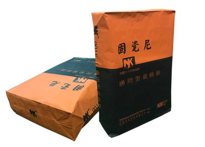 Plaster Pasted Valve Paper Bag 15kg 20kg 25kg Flexo Printing
