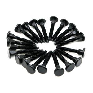 Quality Black Custom Fasteners Carriage Bolts CNC Lathe Machining Service for sale