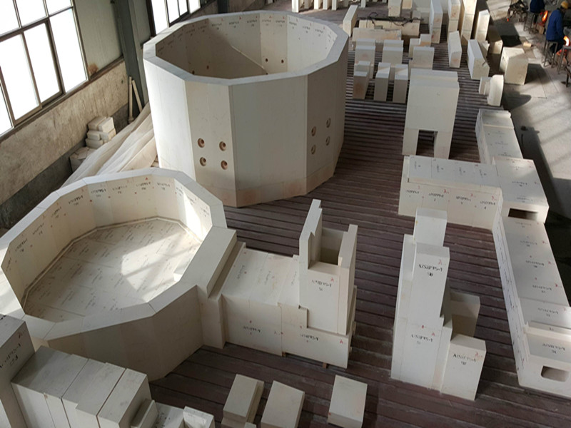 MgO Content % 0.005% Electrofusion S3 S4 S5 Refractory Blocks for Ceramic Frit Kiln
