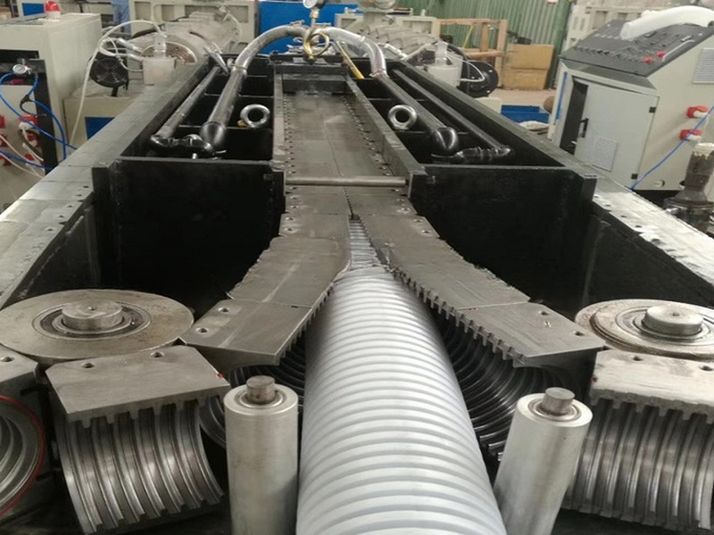 Sales Service PE PVC Single Wall Corrugated Pipe Production Line