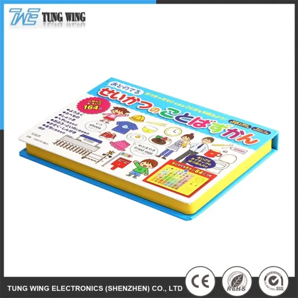 Customized Size ABS Material CE Certified Educational Music Book for Language Learning