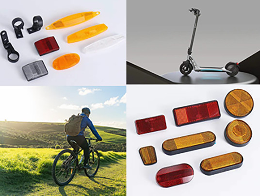 Custom Mountain Bike Reflex Reflectors