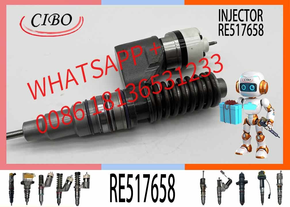 Excavator Injector RE517658 BEBE4B17103 RE517663 SE501958 EX631013 RG33968 for A0 A3 Diesel Engine Parts Nozzle Assembly