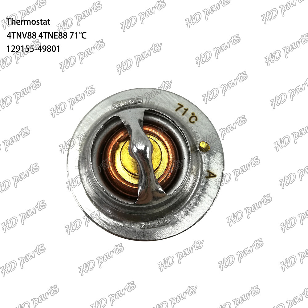 4TNV88 4TNE88 Thermostat 71° 129155-49801 For Yanmar Engine