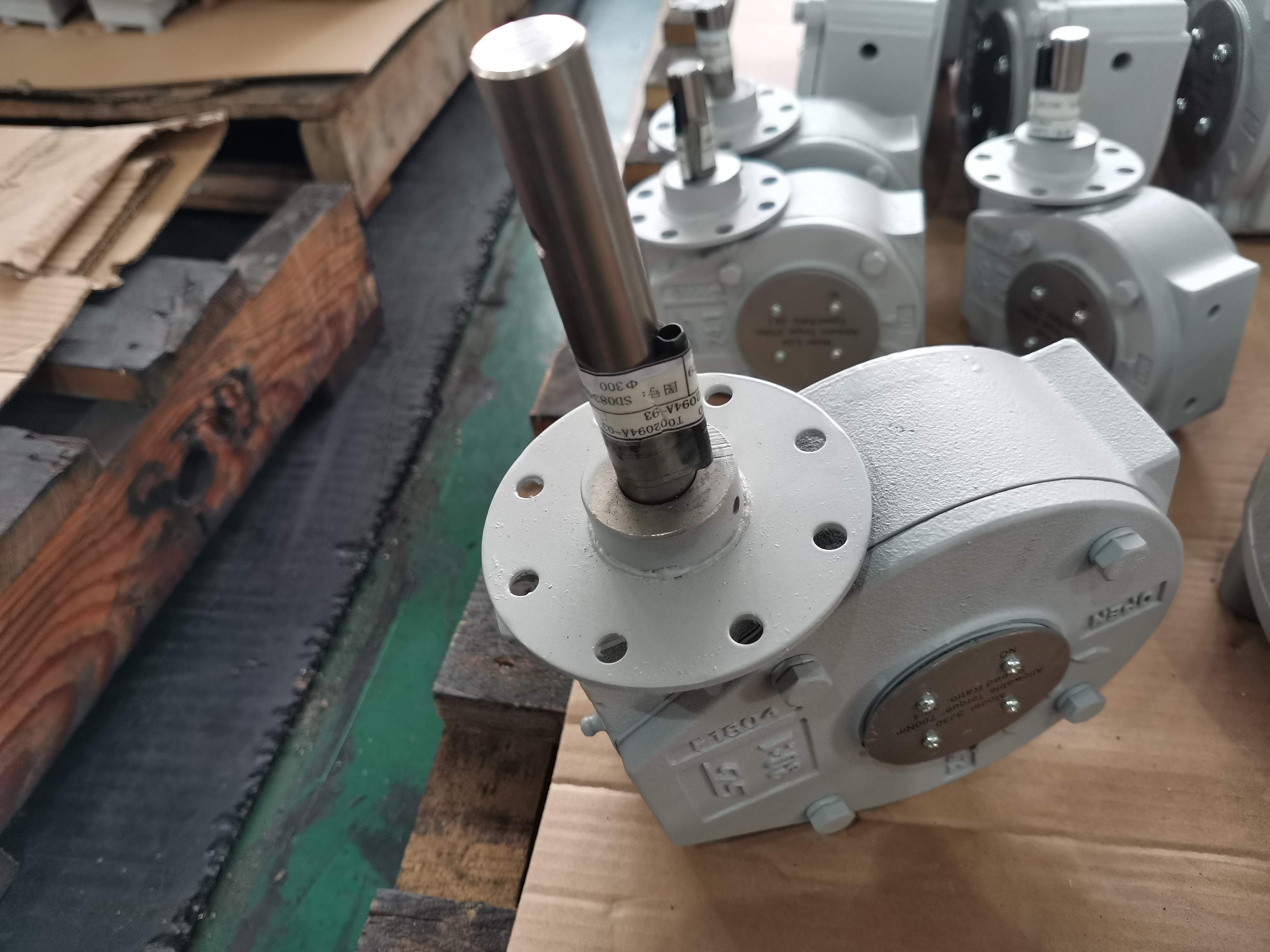 700Nm Stainless Steel Input Shaft Handwheel Gear Operator ISO9000