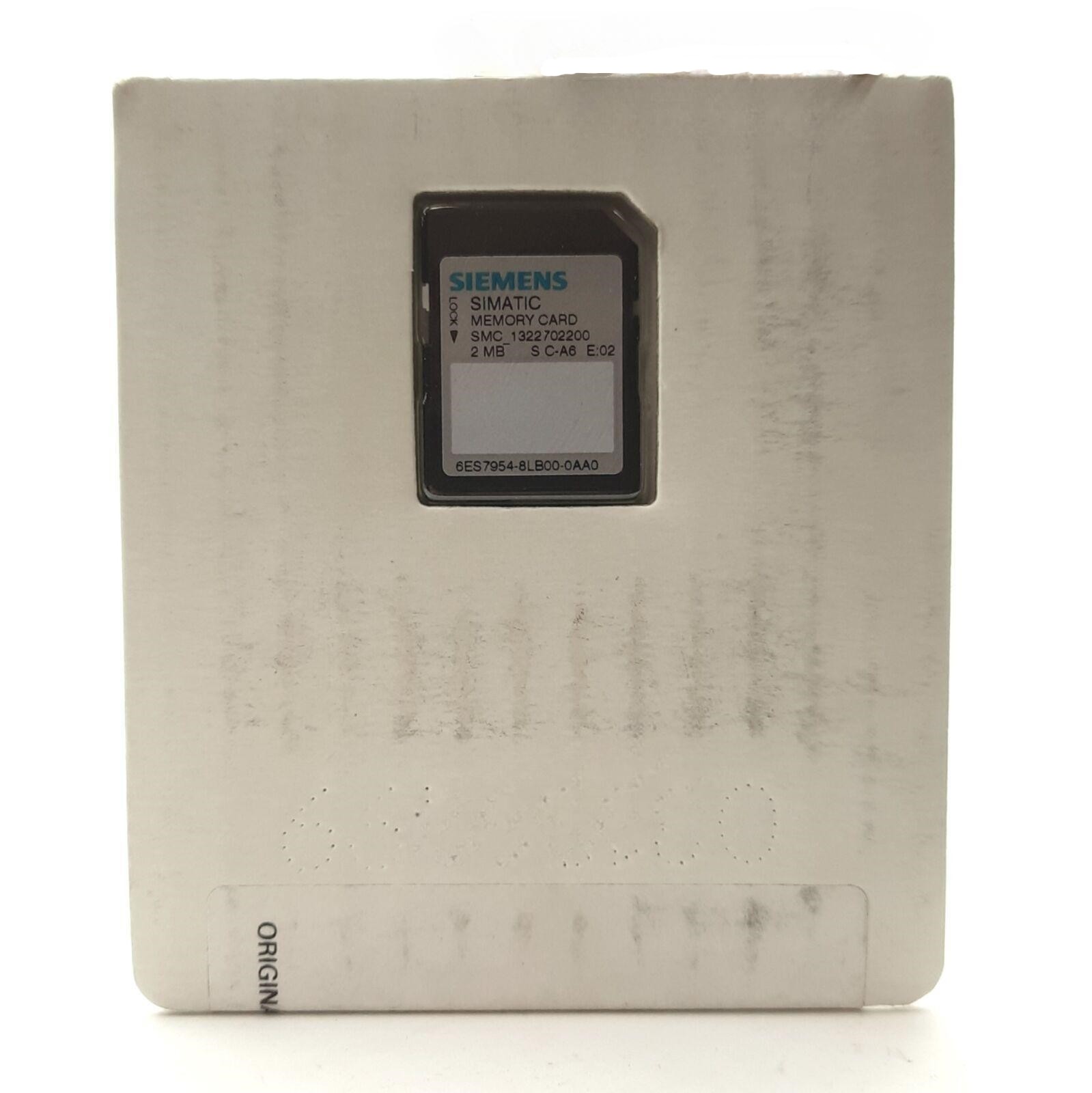 SIEMENS SIMATIC PLC MC 2MB 6ES7954-8LB00-0AA0 MEMORY CARDS S7-1200