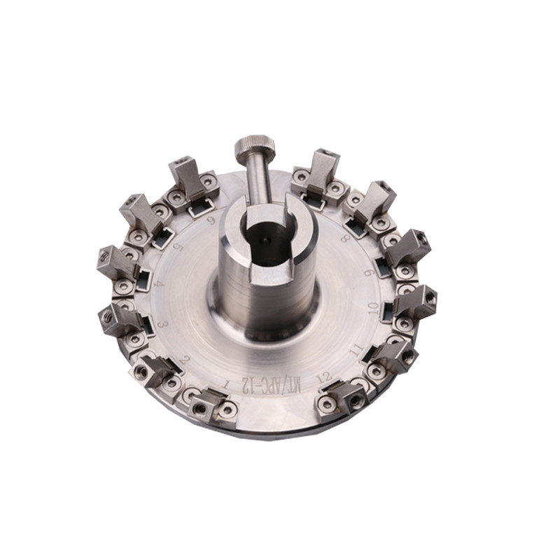 Polishing Fiber Optic Fixtures Mt Apc 12 Connector Stainless Steel S136 Material