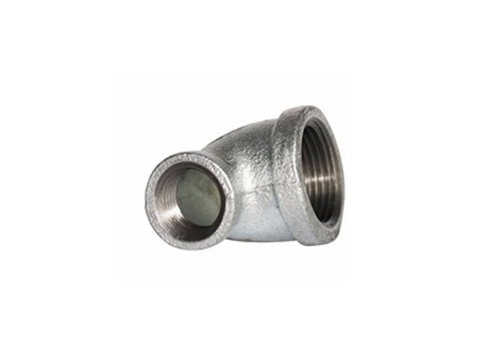 Customizable Malleable Iron Elbow Pipe Adapter Fittings 40mm / 42mm
