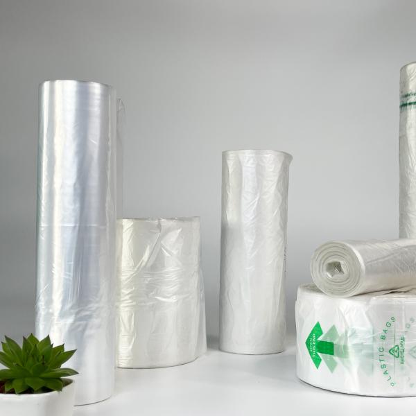 Thickened Plastic Bag for Household 5-100 mic Thickness Four-Color Vest Garbage Sorting