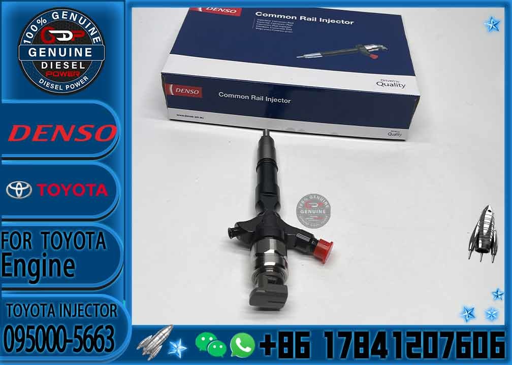 Hot sell Fuel injector common rail fuel injector 095000-5663 0950005663