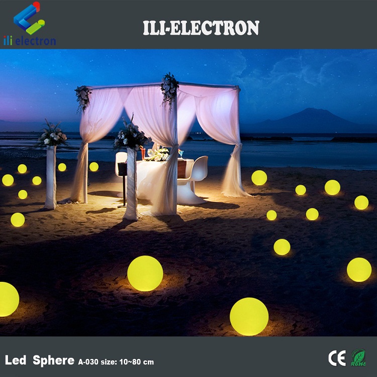 luminous LED ball light led outdoor lighting ball
