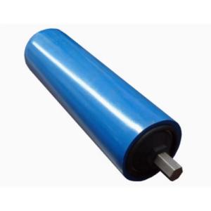 Quality Industrial Rubber Conveyor Belt Roller with Zinc Plated Surface for sale