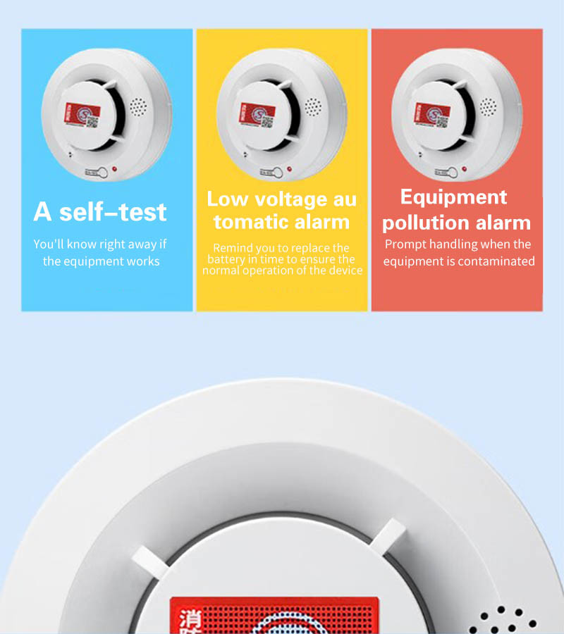 DC3V Fire Smoke Detector Portable Carbon Monoxide Detector Ex Ib LlB