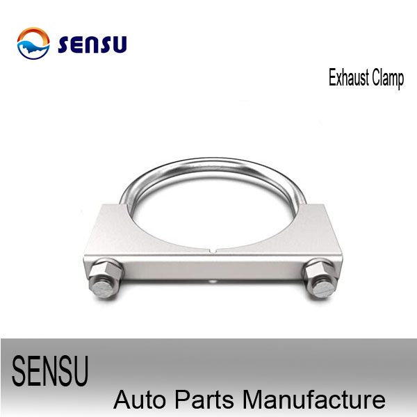 SS316 4 Inch U Bolt Exhaust Clamp Heavy Duty Muffler Clamps ID 102.4mm Antirust