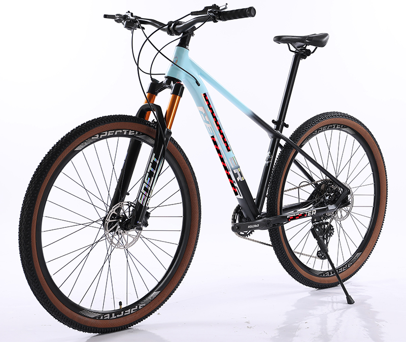 Wire-Controlled Air Lockable Fork Mountain Bike for Man Aluminium Alloy Frame Custom Bicicleta Shimano 12-Speed Groupset