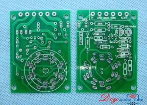 Magic eye VU meter indicator tube PCB for EM80 6E2 EM87 EM81 EM84 6E5C