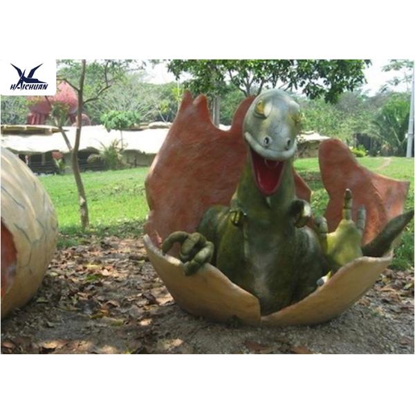 Waterproof Animatronic Dinosaur Model Head Moving Up And Down , Left To Right