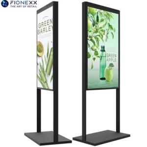 Quality 55inch LCD Window Display with OD10 Wide-Range Temp Backlight for Retail Shops Featuring Smart Temperature Control for sale