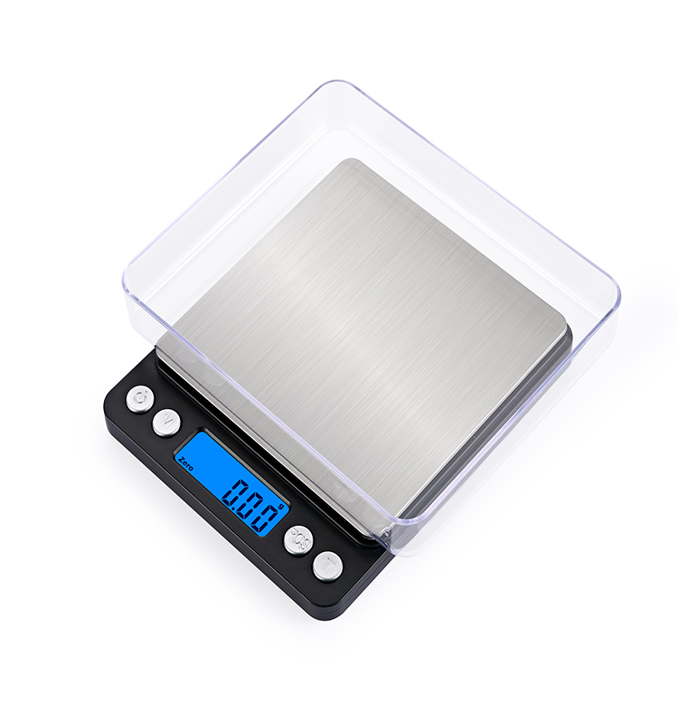 High Accuracy 500G/0.01G Precision Digital Gold Scale Customizable Logo and Package with USB Rechargeable AAA Batteries