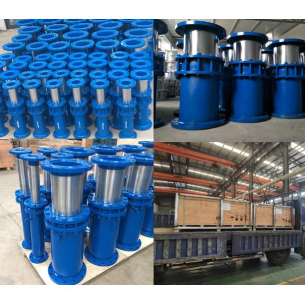 SS316 Stainless Steel Flange Flexible Direct Buried Sleeve Compensator