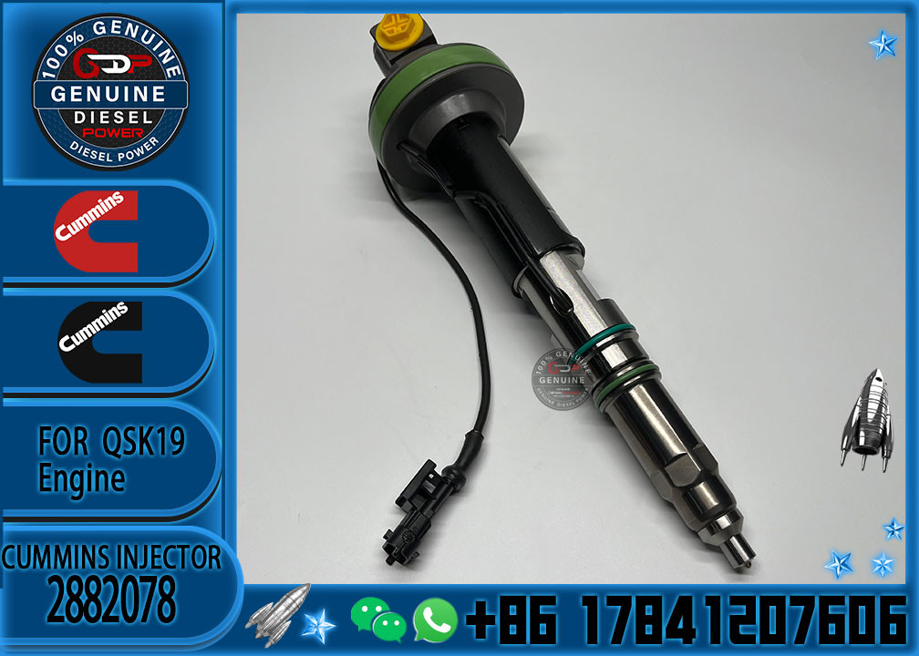 Excavator Parts New Fuel Injector 288-2078 2882078 For Cummins Engine QSK19 QSK38 QSK50 QSK60