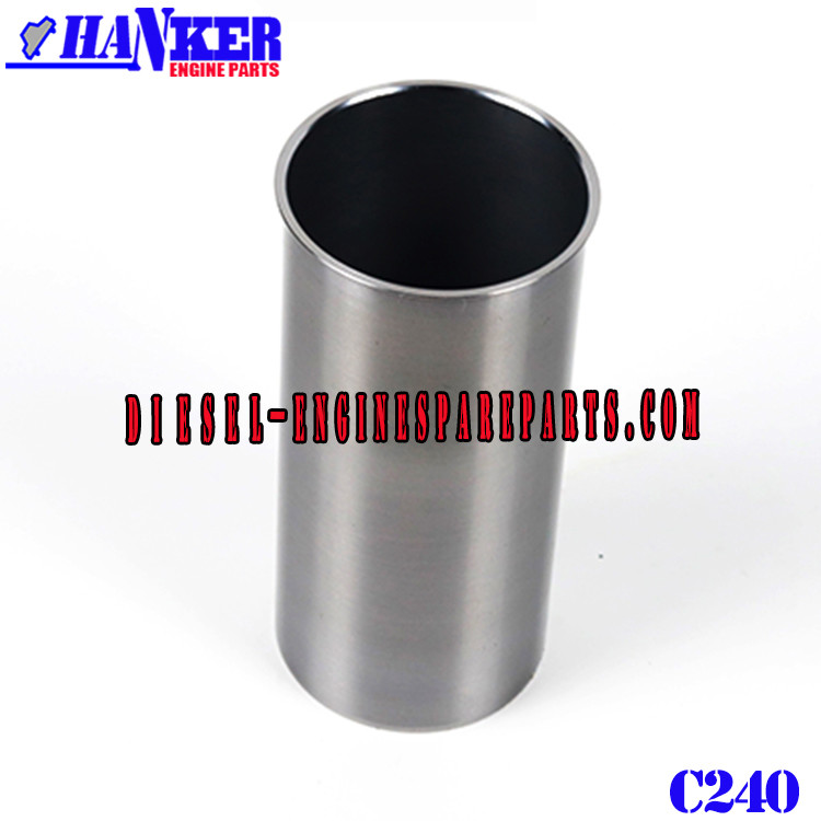86mm Chrome Plated Truck Spare Engine Parts Cylinder Liner C240 for Isuzu 9112612301
