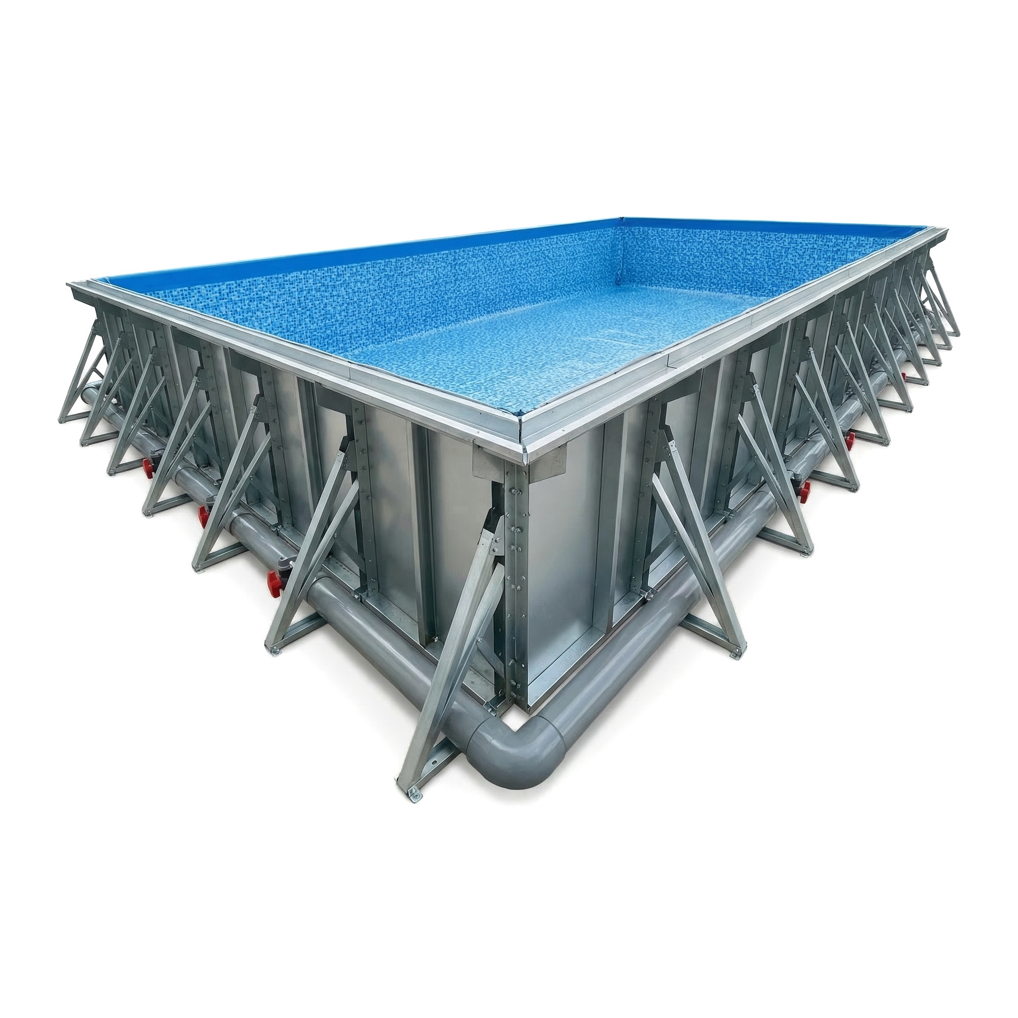 Buy cheap Fast-Assembly Removable Modular Pool No Civil Construction Needed from wholesalers